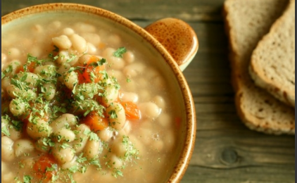 Как приготовить вкусный постный суп с фасолью - рецепт и фото