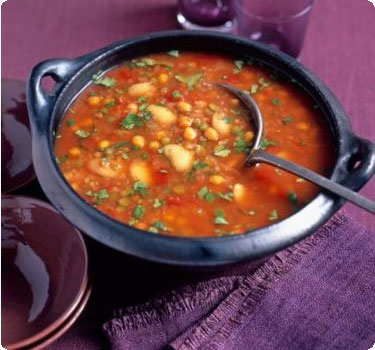 Греческие рецепты вкусных супов (постные) - фасолада